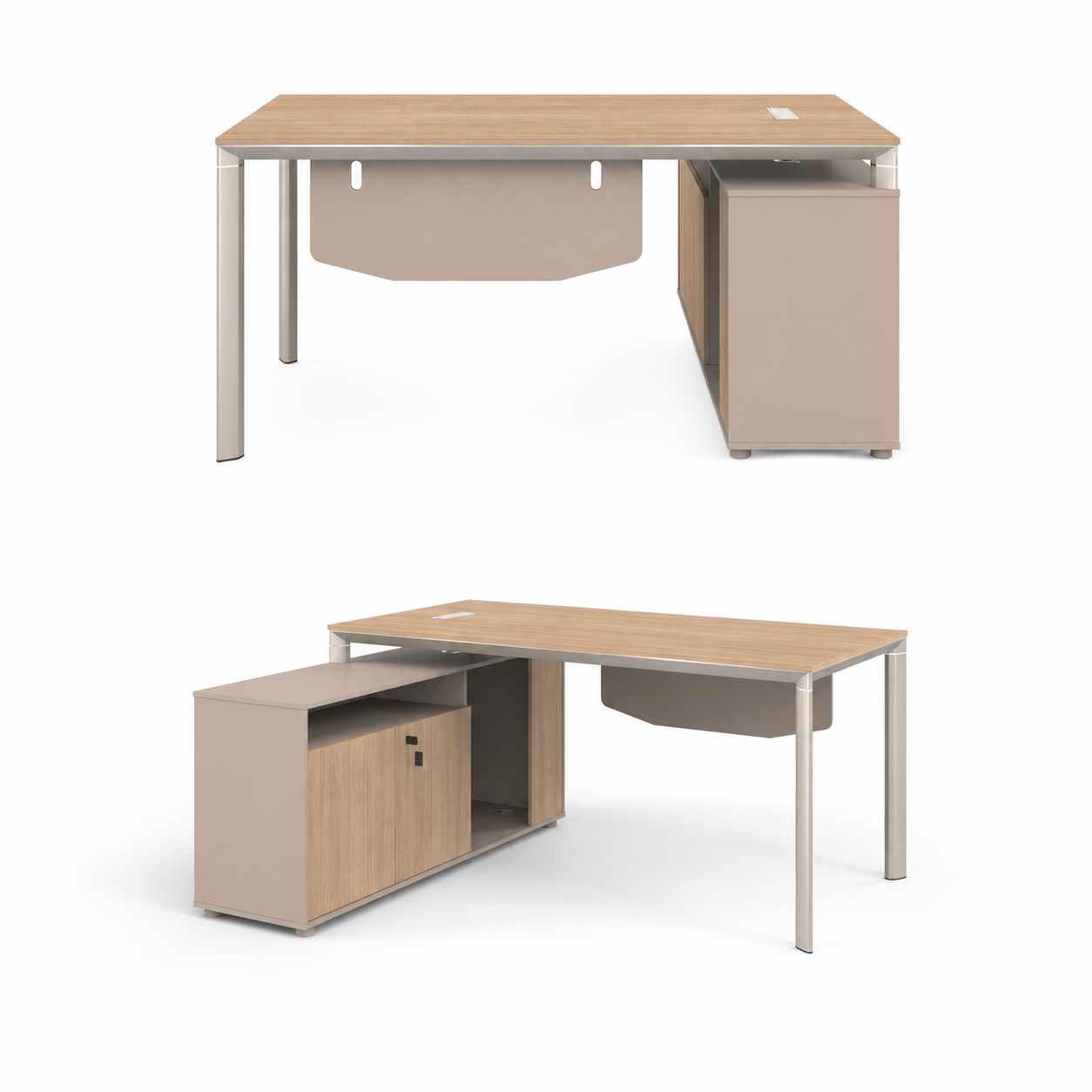 مكتب OT-6609 WOOD 1.40 - الصورة 3