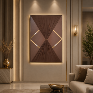 SHW-539 لوحة جدارية مودرن بتصميم هندسي فاخر